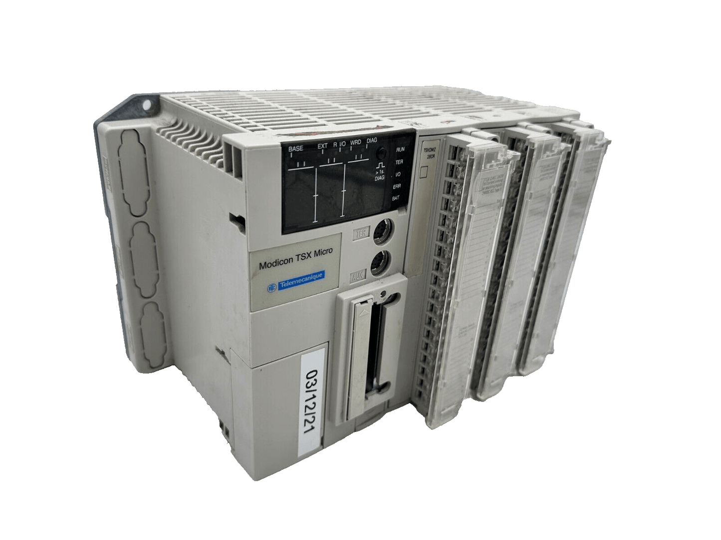 TELEMECANIQUE TSX3721101 MODICON TSX MICRO + TSXDMZ 28DR + TSXSCP114 - KLR Automation