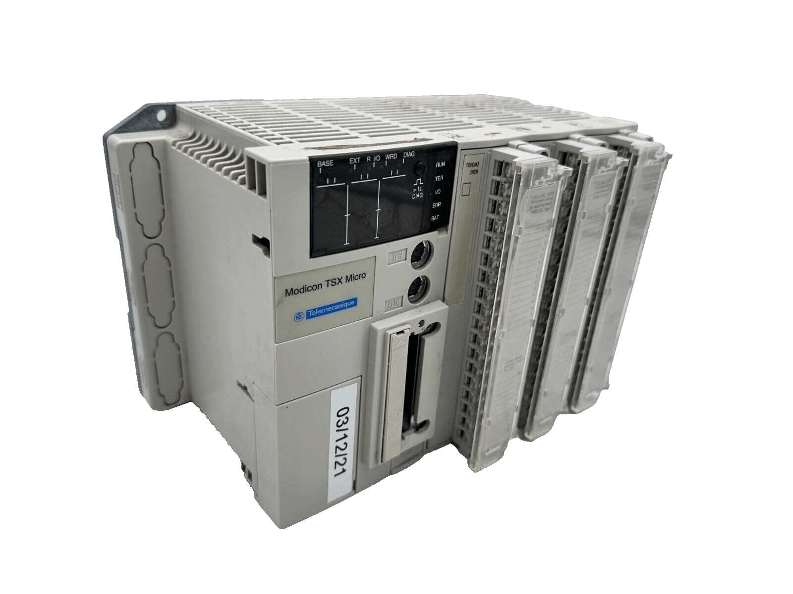 TELEMECANIQUE TSX3721101 MODICON TSX MICRO + TSXDMZ 28DR + TSXSCP114 - KLR Automation