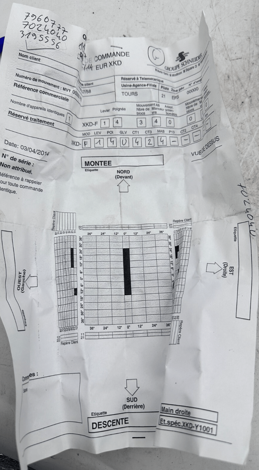 SCHNEIDER ELECTRIC XKDF14340000 JOYSTICK CONTROLLER - KLR Automation
