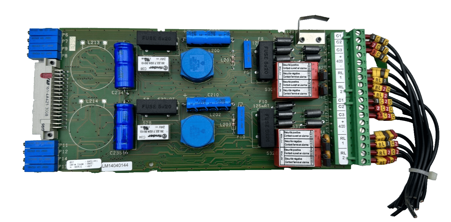 OLDHAM MX52 AVEC 8pc x CARD 6451441 GAS DETECTION CONTROLLER - KLR Automation