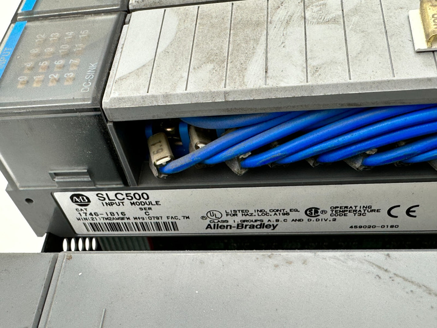 AB Allen Bradley SLC 500 1746-P2 1747-L532 1746-ib16 1746-oh16