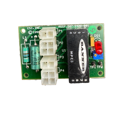 CSI DELARUE CASH SYSTEMS 607-9429-001 607-9438-001 PCB BOARD