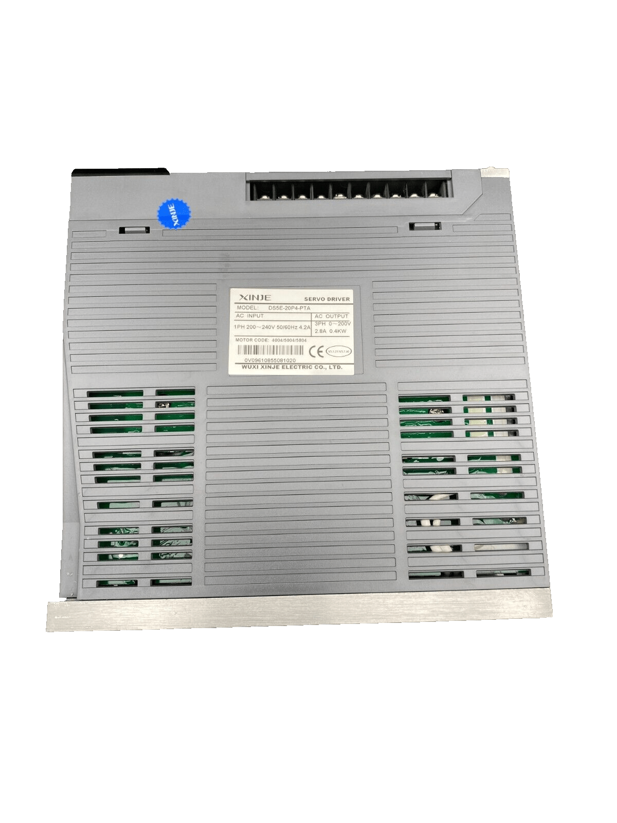 XINJE DS5E - 20P4 - PTA SERVO DRIVER 1PH 200 - 240 4.2A - KLR Automation