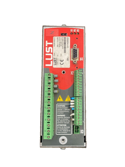 LUST CDA32.003 C1.1 230V 1.0kVA 0.375 kW VARIATEUR DE FREQUENCE x1pc