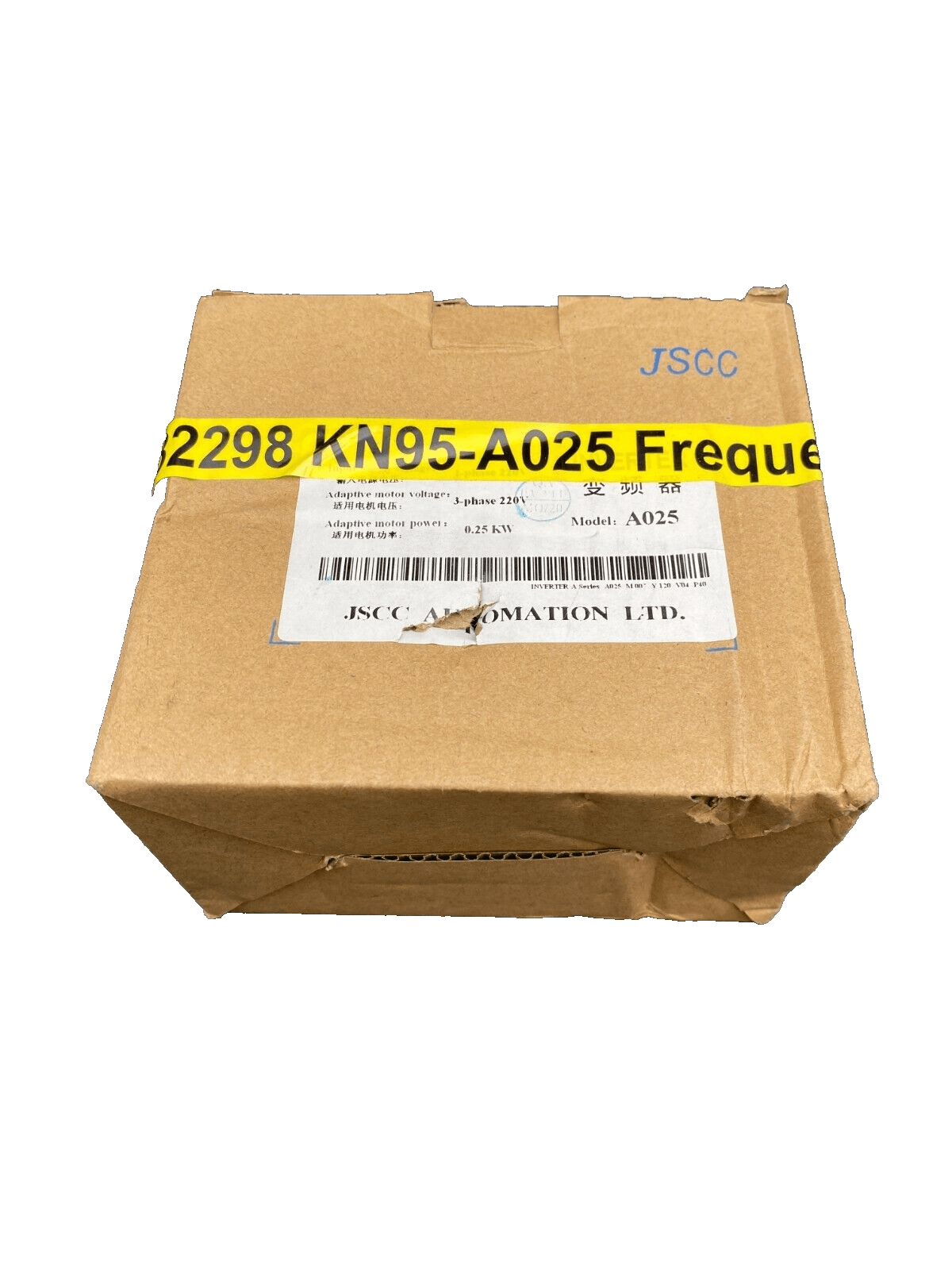 JSCC A025 220V 0.25kW INTELLIGENT DRIVE SUPER DSP INSIDE - KLR Automation