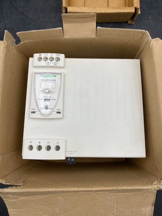 NEW SCHNEIDER ELECTRIC ABL8RPM24200 PHASEO 940563 UNIVERSAL POWER SUPPLY - KLR Automation