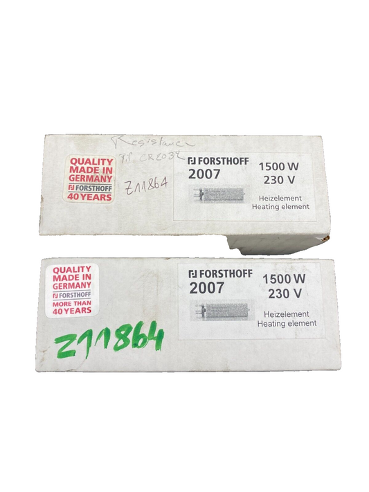 FORSTHOFF 2007 RESISTANCE 1500W 230V x1pc
