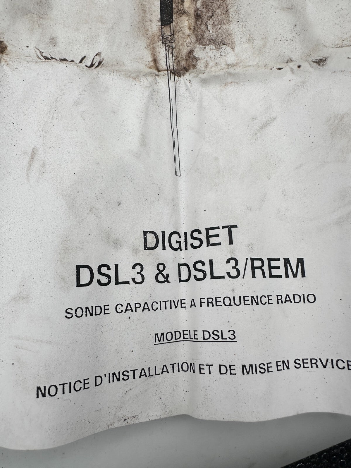 SYNATEL DSL4/REM DIGISET 820 - 025C SONDE+ 823 - 003D REMOTE PROBE POLYPROPYLENE - KLR Automation