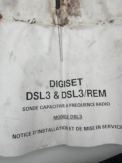SYNATEL DSL4/REM DIGISET 820 - 025C SONDE+ 823 - 003D REMOTE PROBE POLYPROPYLENE - KLR Automation