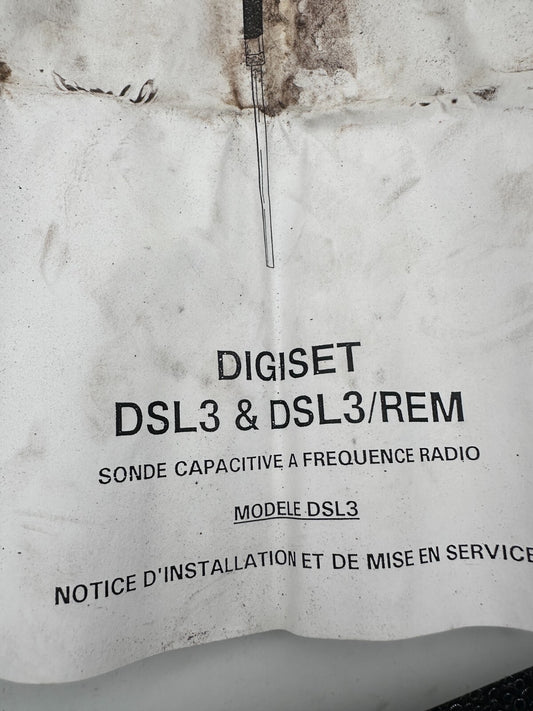 SYNATEL DSL4/REM DIGISET 820 - 025C SONDE+ 823 - 003D REMOTE PROBE POLYPROPYLENE - KLR Automation
