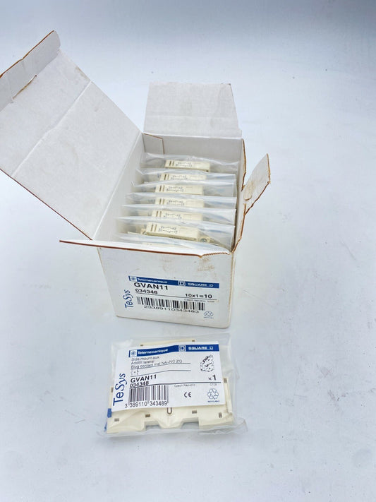 10pc x Telemecanique Aux Contact Block. GVAD1010 - KLR Automation