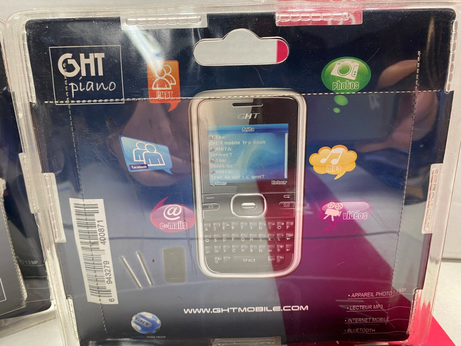 GHT Piano  Mobile Phone Old Stock Rare collectors Mobile Phone Cell  GSM
