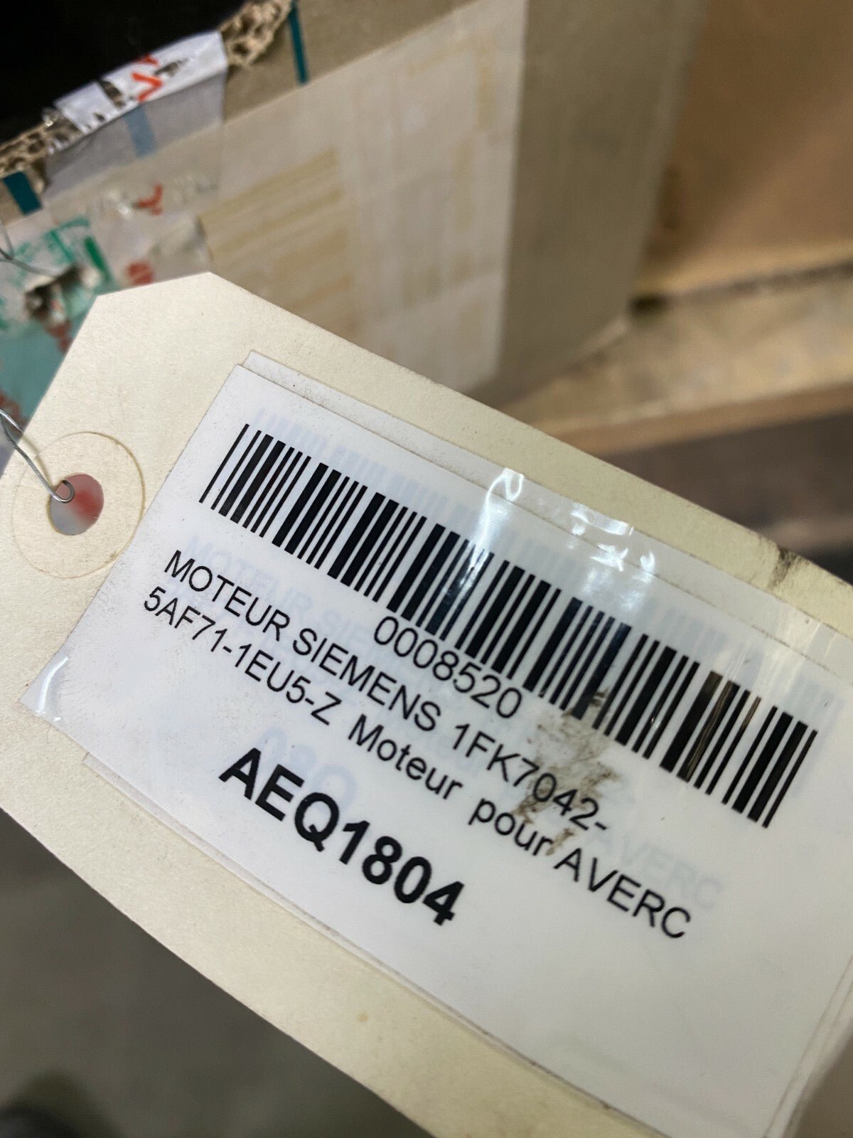 Siemens 1FK7042 - 5AF71 - 1EU5 - Z 1FK70425AF711EU5Z AC synchronous servo gear motor - KLR Automation