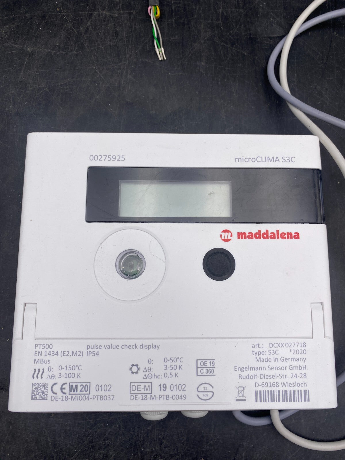 CALCULATEUR ENERGIE THERMIQUE   DCXX027718 microCLIMA S3C maddalena