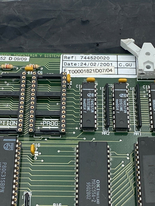 Elevator Lift Thyssen - Card PCB THYSSENKRUPP 744520020 - KLR Automation