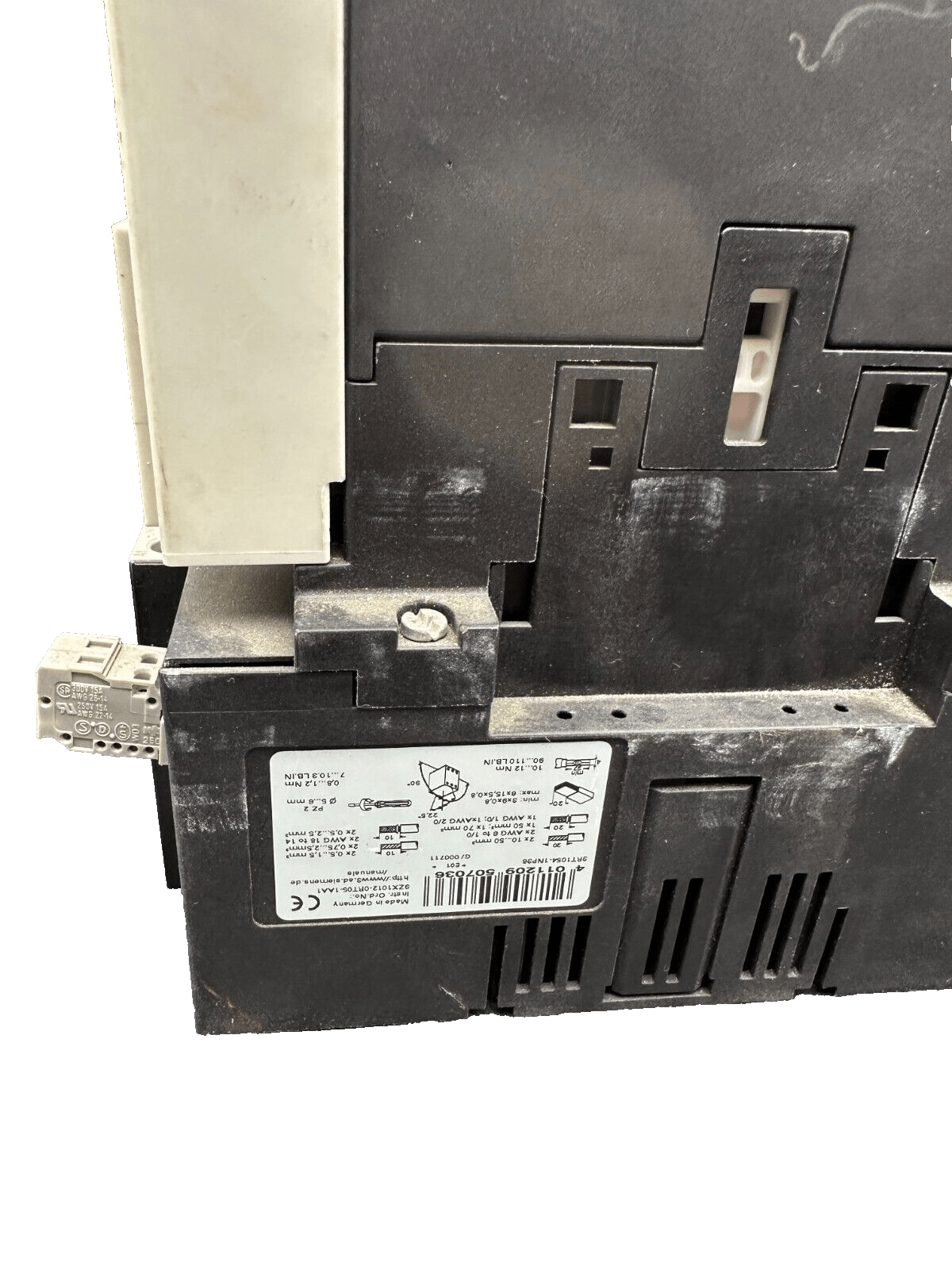 SIEMENS SIRIUS 3RT1054 - 1 + 3RB1056 - 1 FW0 + 3RH1921 - 1MA11 - KLR Automation