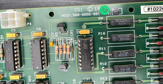 CSI DE LA RUE CASH SYSTEMS 608-0066-001 PCB BOARD CPSSTRAP DUAL STRAPPER CONTROL
