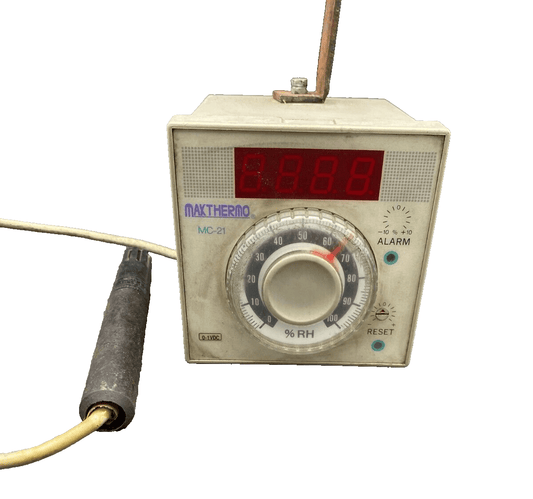 MAXTHERMO MC - 21 MC - 2131 - 11 0 - 1 VDC CONTROLEUR TEMP+ CAPTEUR THERMO - HYGRO TS - 8001 - KLR Automation