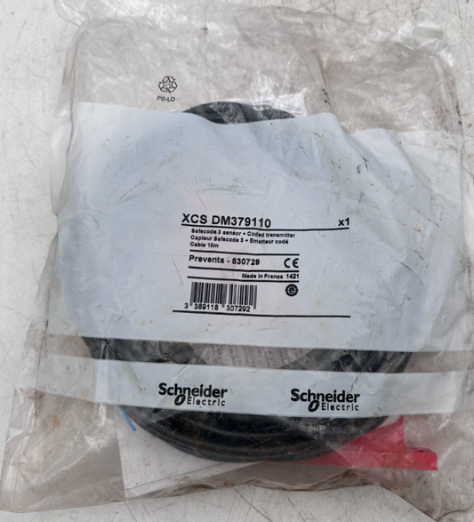 SCHNEIDER ELECTRIC XCS DM379110 830729 SAFECODE 3 SENSOR + CODED TRANSMITTER x1p
