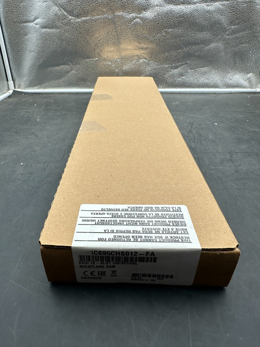 GE Fanuc IC695CHS012-FA Rx3i 12 Slot Backplane  1pc