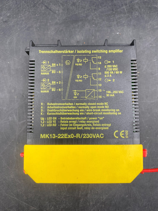 TURCK MK13-22EX0-R/230VAC GALVANIC BARRIER