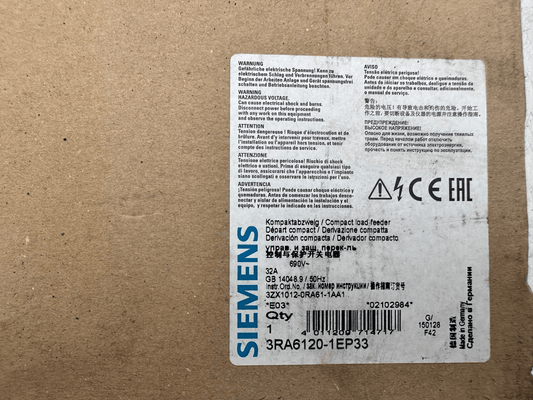 SIEMENS 3RA6120 - 1EP33 SIRIUS DEPART MOTEUR - KLR Automation