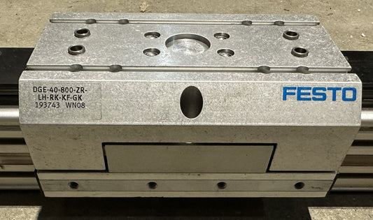 FESTO DGE - 40 - 800 - ZR - LH - RK - KF - GK 193743 WN08 AXE LINEAIRE - KLR Automation