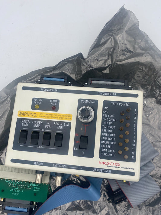 MOOG 155-002   Controller Electric Motion Controls Division Servo Controller
