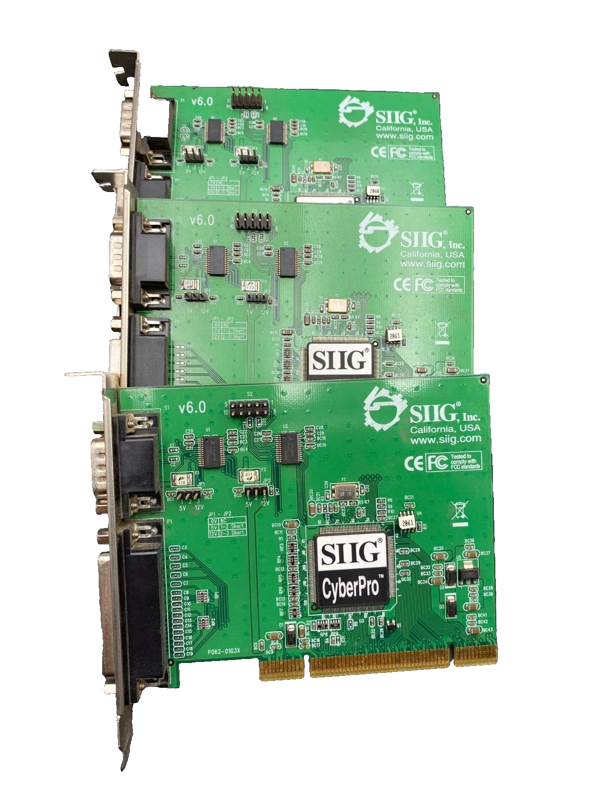 SIIG JEM6828X0326 JJ-P21022-S6  P062-01G3X V6.0 x3pc