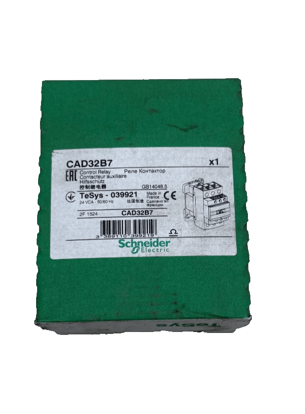 SCHNEIDER ELECTRIC CAD32B7 039921 CONTACTEUR AUXILIAIRE x1 - KLR Automation