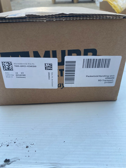 15pc x Cable MURR ELEKTRONIK 7000-40021-0240200 M12