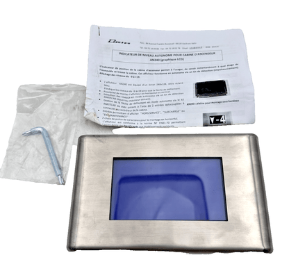 ELEVATOR PARTS LIFT DRIM AN240 INDICATEUR DE NIVEAU LCD - KLR Automation
