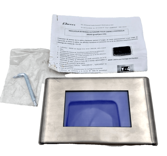 ELEVATOR PARTS LIFT DRIM AN240 INDICATEUR DE NIVEAU LCD - KLR Automation