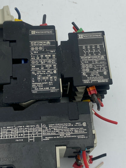2pc x Telemecanique LA1DN22 +1 LR2D13
