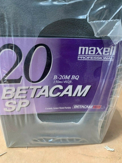 5 pc X Maxell B - 20M BQ Betacam SP 24 min. small - KLR Automation