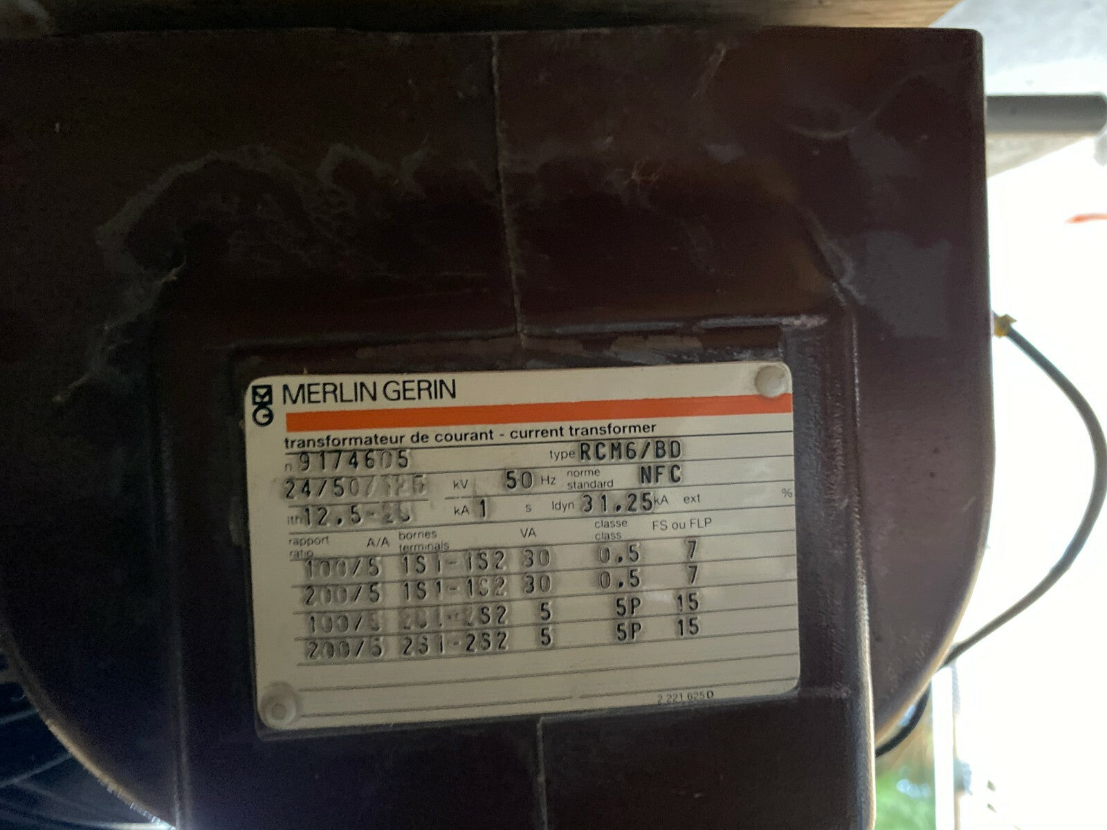 Merlin Gerin Fluarc FB4 Disjoncteur RCM6/BD