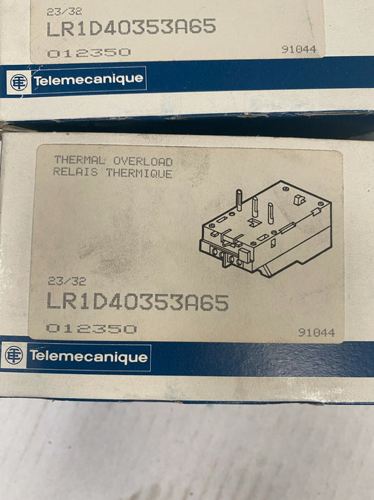 1pc x Telemecanique schneider LR1D40353A65 OVERLOAD RELAY
