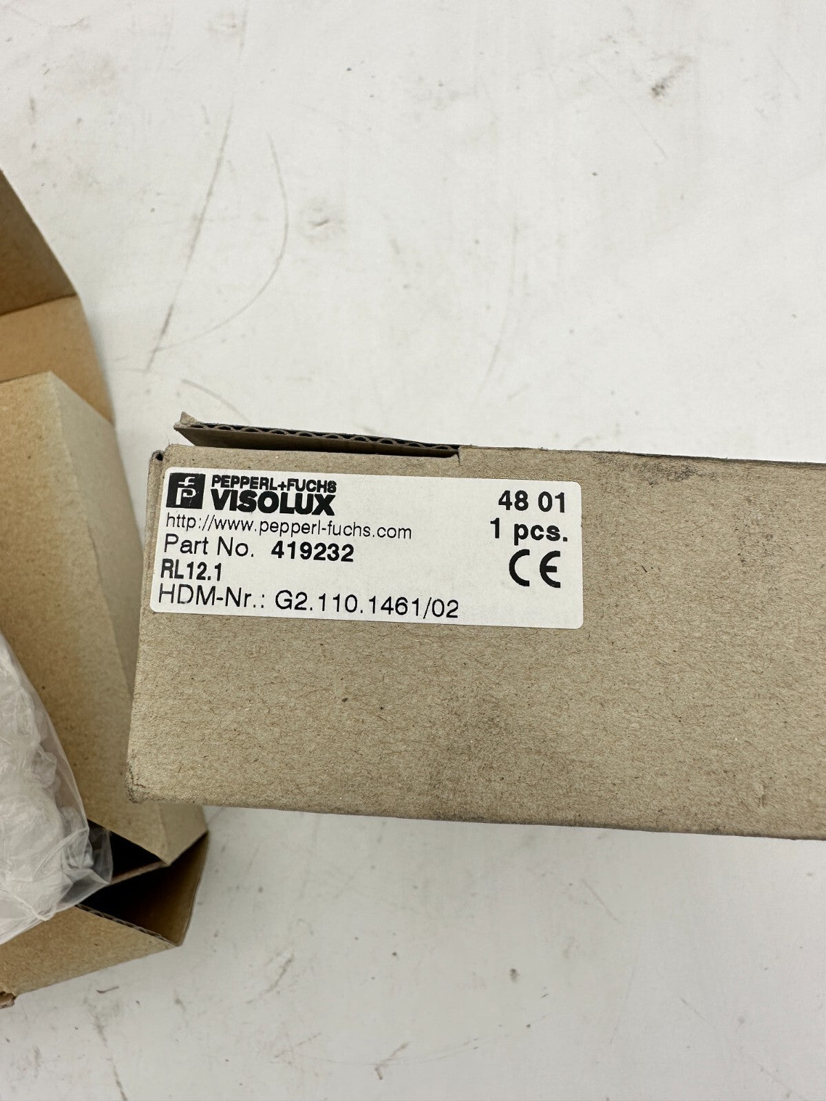 1pc. x PEPPERL+FUCHS VISOLUX  419232 RL12.1 HDM-Nr G2.110.1461/02