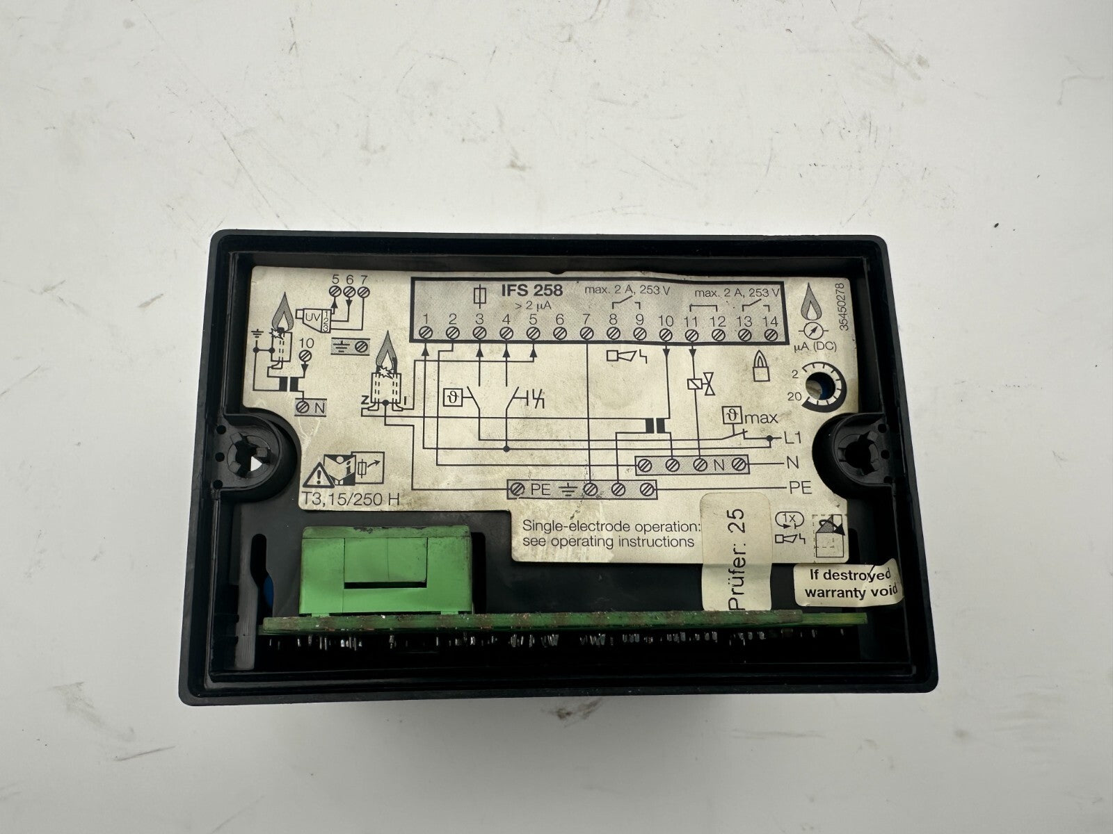 KROMSCHRODER IFS 258 IFS 258 - 3/1W AUTOMATIC IGNITION BURNER x1pc - KLR Automation