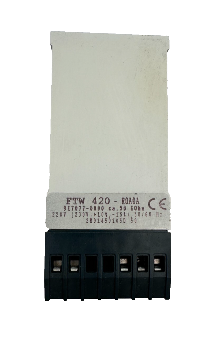 ENDRESS+HAUSER NIVOTESTER FTW 420 FTW 420-R0A0A 917077-0000 x2pc