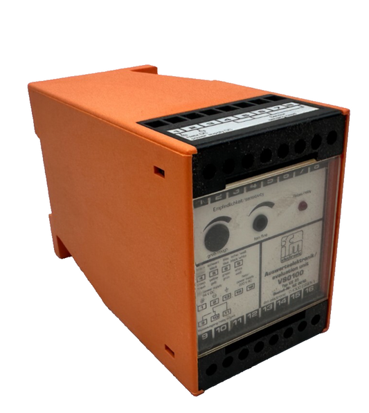 IFM VS0100 TYPE VZ31 EVALUATION UNIT 220VAC 24 VDC