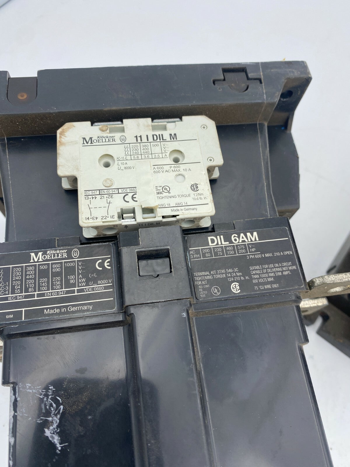1pc x Klockner Moeller DIL6AM Contactor