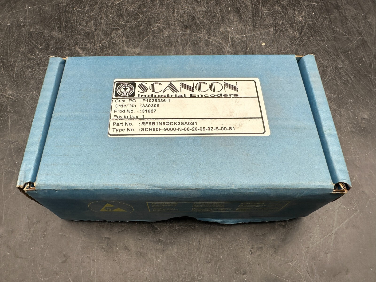 SCANCON 2RHF9000-08-2M-S 4.5-30VDC 35mA max ENCODER