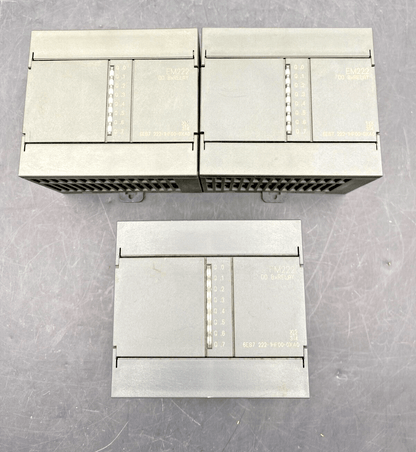 1 pc x SIEMENS 6ES7 222 - 1HF00 - 0XA0 E - S 01 DIGITAL OUTPUT MODULE - KLR Automation