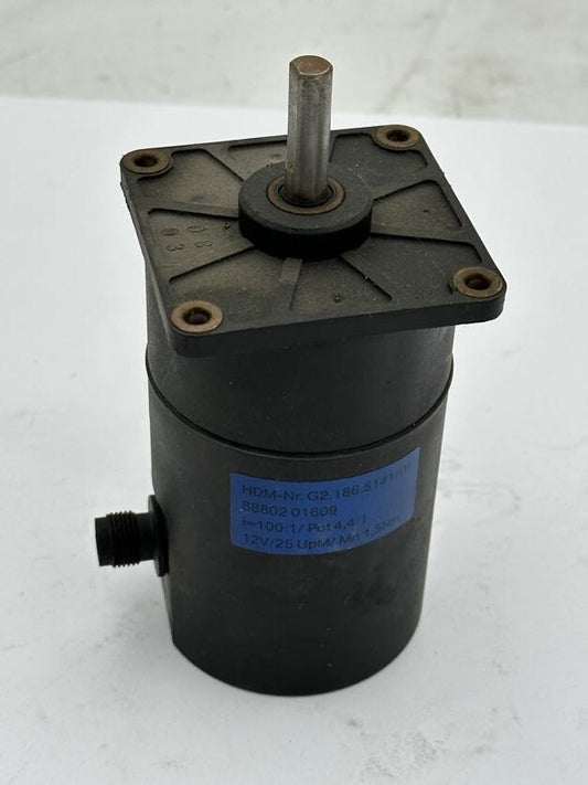 1pc x HDM G2.186.5141/01 SERVO DRIVE MOTOR 88802 01609 - KLR Automation