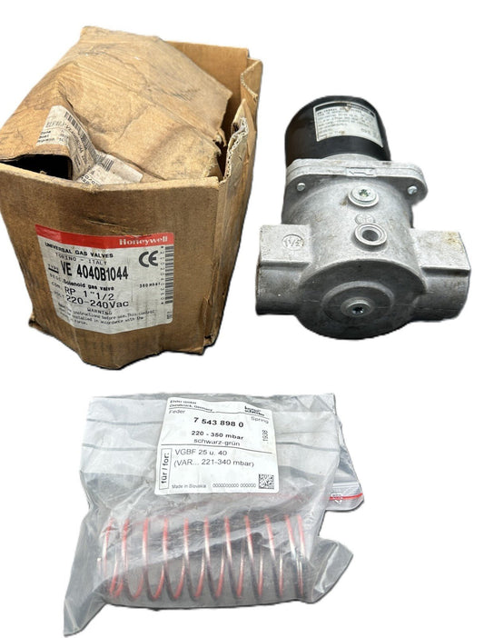 HONEYWELL VE 4040B1044 SOLEINOID GAS VALVE RP 1"1/2 - KLR Automation