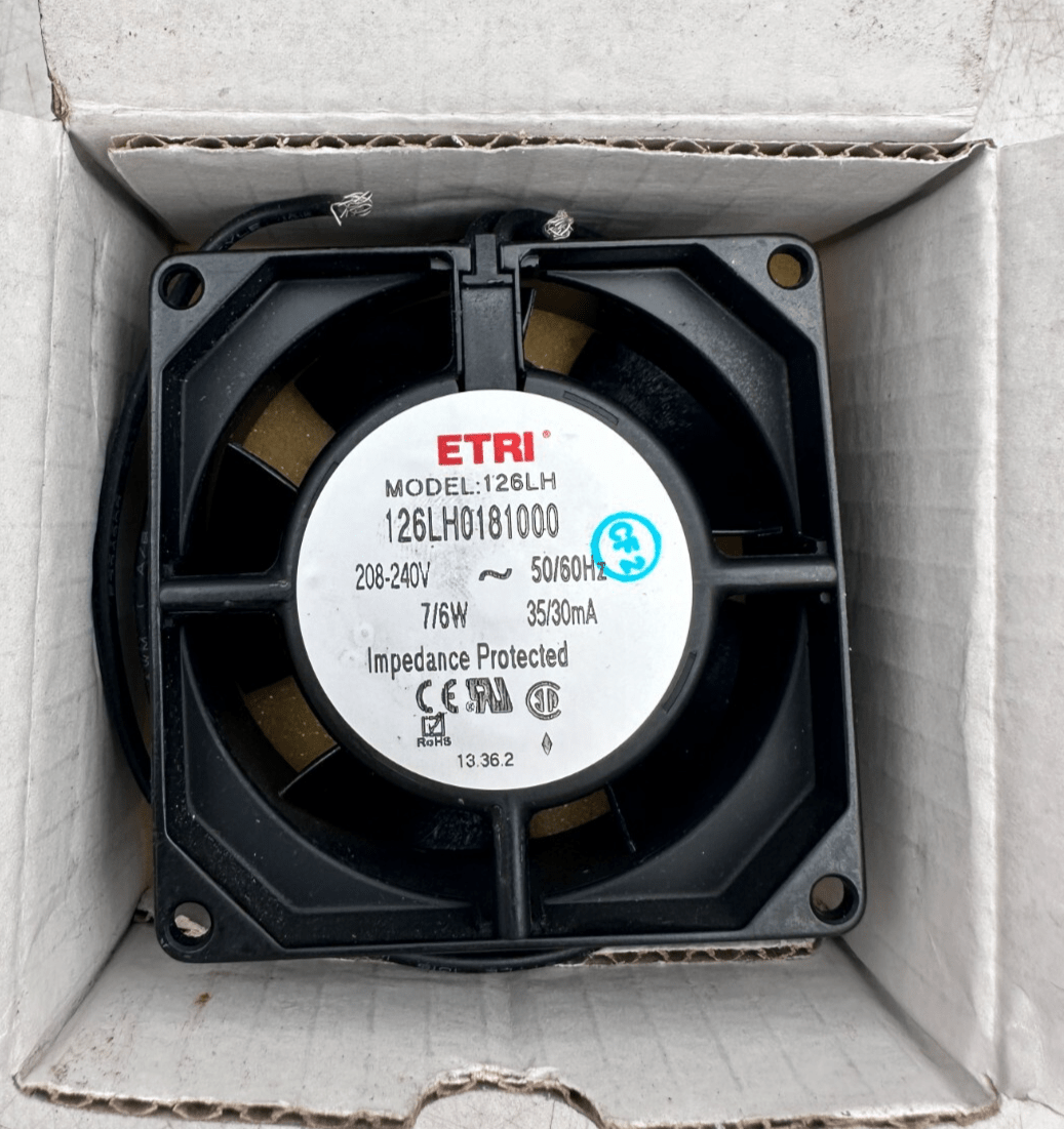 ETRI 126LH 126LH0181000 VENTILATEUR - KLR Automation