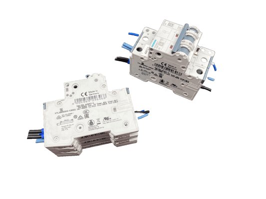 SIEMENS 5SY6202 - 7MCB C2 + 5ST301.AS CIRCUIT BREAKER x2pc - KLR Automation