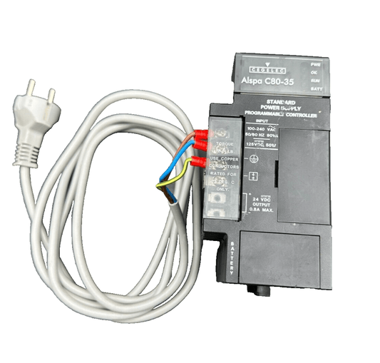 ALSPA CEGELEC C80 - 35 STANDARD POWER SUPPLY PROGRAMMABLE CONTROLLER - KLR Automation