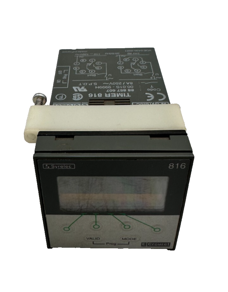 CROUZET TIMER 816 88857607 88 857 607 00.1S-9999H 8A/250V